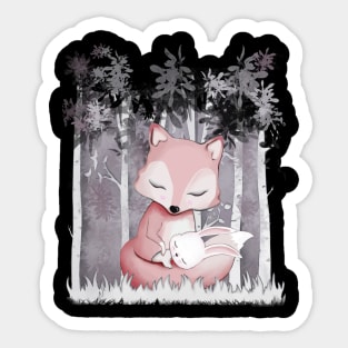 Birch Tree Forest 3 Sticker